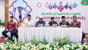 264 Jamaah Umrah PT. Darmawan Ikuti Bimbingan Manasik Pemberangkatan Maret 2024.