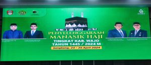 Penyelenggaraan Manasik Haji Tingkat Kabupaten Wajo Resmi Dibuka, 474 Jamaah di Dominasi Emak Emak