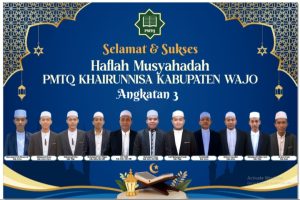 Pondok Modern Tahfidzul Qur’an Khairunnisa Cappawengeng Gelar Haflah Musyahadah Angkatan 3