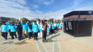 475 Calon Jamaah Haji Reguler Lakukan Praktek Tawaf.