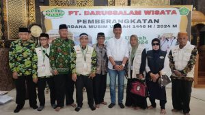 PT Darussalam Wisata Cabang Sengkang Lepas 70 Jamaah Umrah Perdana Tahun 1446 Hijriyah