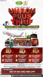 Syukuran Milad PT. Darmawan Tour & Travel, Akan Lakukan Undian Umrah Gratis di Bulan Desember
