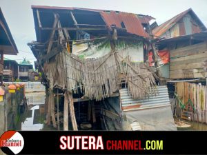Rumah Hampir Roboh Diterjang Banjir, Nenek Tanjeng Warga Belawa Ketakutan Bila Hujan Deras