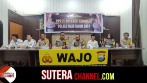 Kasus Narkoba di Wajo Barang Bukti Meningkat Sepanjang Tahun 2024