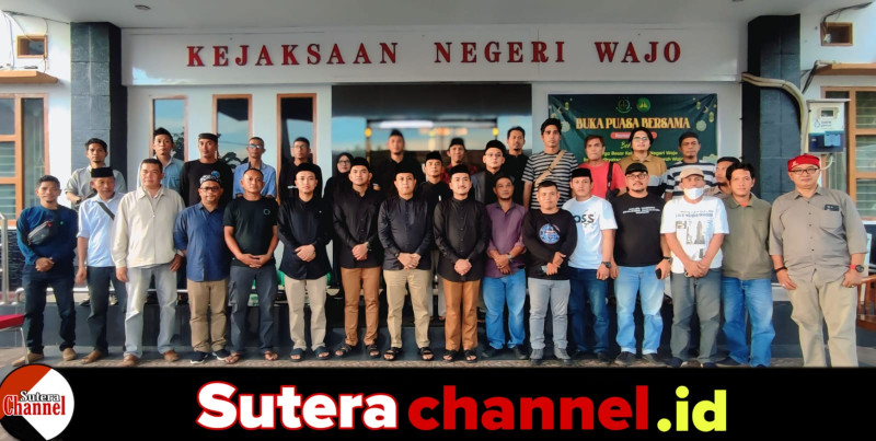 Kejaksaan Negeri Wajo Gelar Buka Puasa Bersama Media dan LSM
