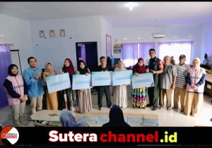 Program Berkah Nusantara, PT PLN NP UP Sengkang Bagikan Sembako Kepada Masyarakat