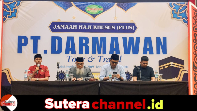 Pemantapan Materi Manasik Jadi Persiapan Terakhir Jamaah Haji Khusus PT Darmawan Sebelum Meninggalkan Indonesia