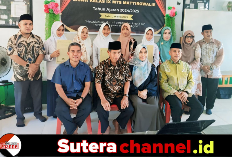 Pengawas Madrasah Kemenag Wajo : MTs Mattirowalie Alami Perkembangan Signifikan