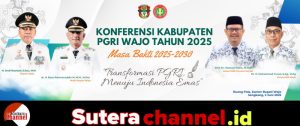 Konferensi Kerja Kabupaten PGRI Wajo 2025, Harapkan Transformasi Menuju Indonesia Emas