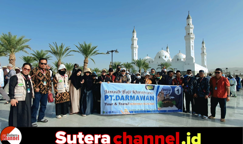 Rangkaian Ibadah Haji Telah Selesai, Jamaah Haji Khusus PT Darmawan Lakukan City Tour di Taif