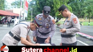 Sertijab di Wilayah Polres Wajo, 7 Pejabat Resmi Berganti
