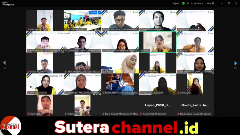 Webinar Ormawa UT Makassar Sukses Digelar, Mahasiswa dari Berbagai Daerah Antusias Ikuti Kegiatan