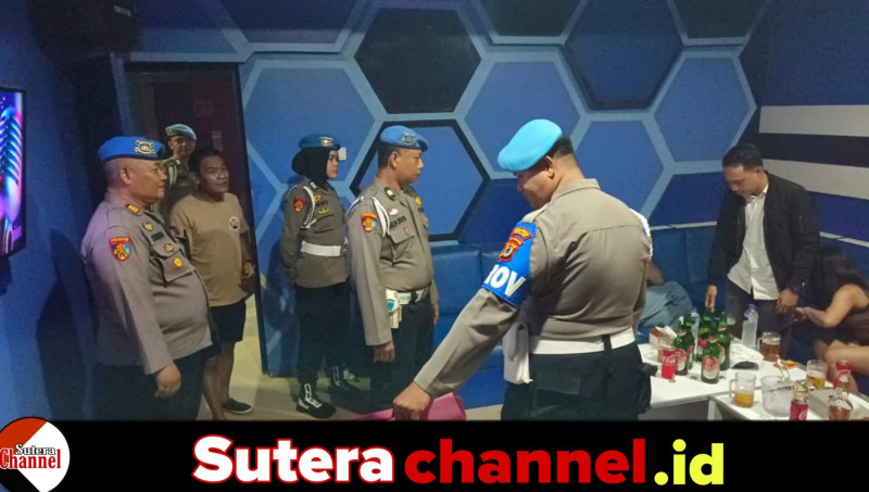 Polres Wajo Razia Tempat Hiburan Malam, Cegah Oknum Polri Cederai Marwah Institusi