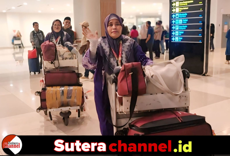 Tiba di Tanah Air, Jamaah Haji Khusus PT Darmawan Puji Layanan Maksimal