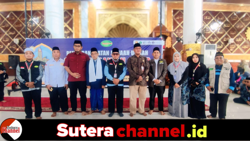 Dari Wajo Menuju Baitullah, PT Darmawan Lepas 122 Jamaah Umrah, Group 31 Juli 2025