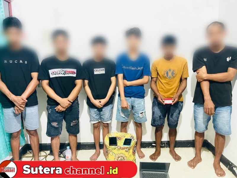 TNI AD Ungkap Sindikat Penipuan Online dan Narkoba di Wajo