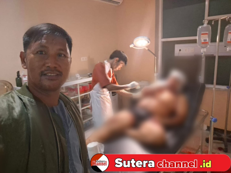 Gegara Utang Berujung Cekcok, Ayah dan Anak Jadi Korban Tebasan Sajam
