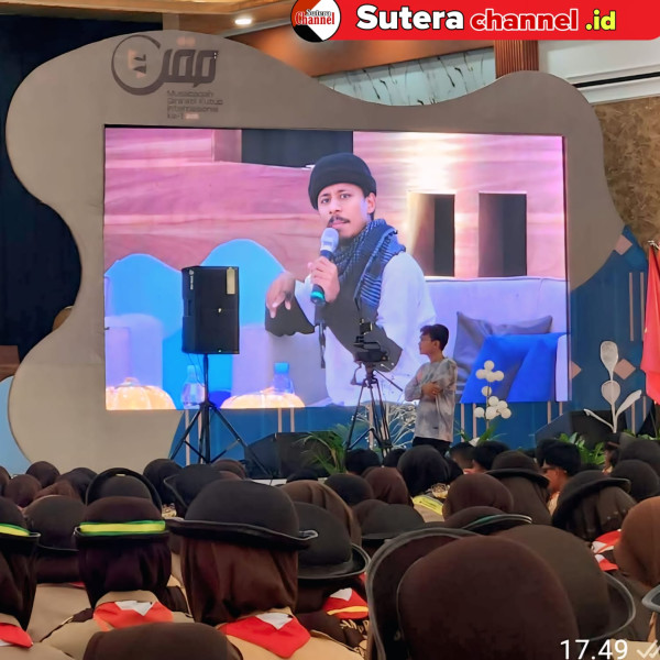 Raim Laode di Wajo, Santri Harus Gemar Membaca untuk Raih Cita-Cita